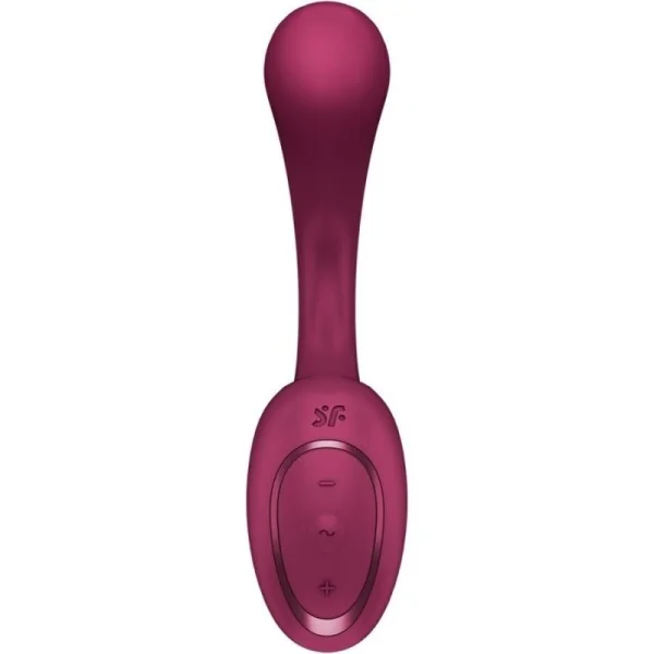 G FOR GODDESS 2 RABBIT VIBRATOR FLASCHE BORDEAUX VON SATISFYER VIBRATOR