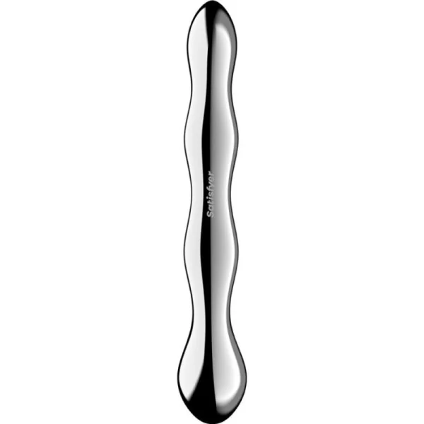 COSMIC CREST 2 DOPPELDILDO AUS EDELSTAHL VON SATISFYER DILDO