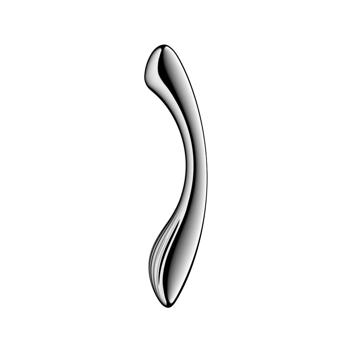PURE GRAVITY 1 DOPPELENDELLER DILDO AUS EDELSTAHL VON SATISFYER DILDO