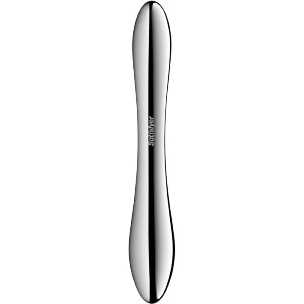 PURE GRAVITY 1 DOPPELENDELLER DILDO AUS EDELSTAHL VON SATISFYER DILDO