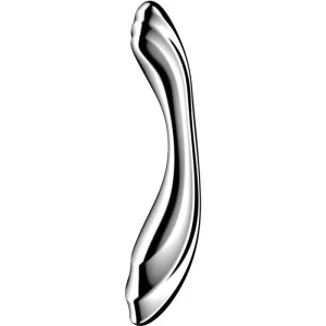 PURE GRAVITY 2 DOPPELENDELLER DILDO AUS EDELSTAHL VON SATISFYER DILDO