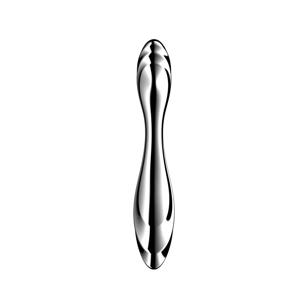 PURE GRAVITY 2 DOPPELENDELLER DILDO AUS EDELSTAHL VON SATISFYER DILDO