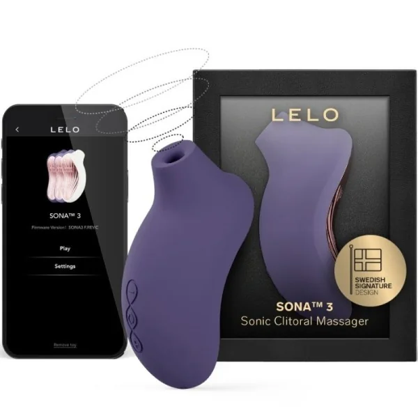 SONA 3 SONIC KLITTORIALMASSAGEGERÄT CYBER PURPLE VON LELO