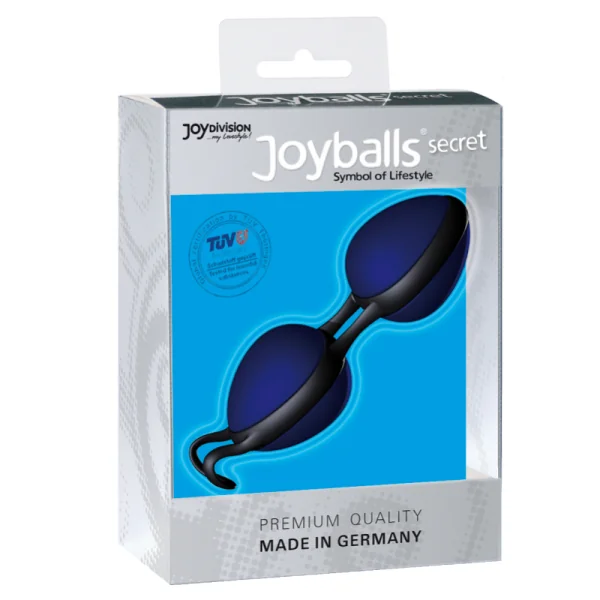Secret Schwarze und Lila Chinesische Kugeln von Joydivision Joyballs kaufen | Fesselliebe