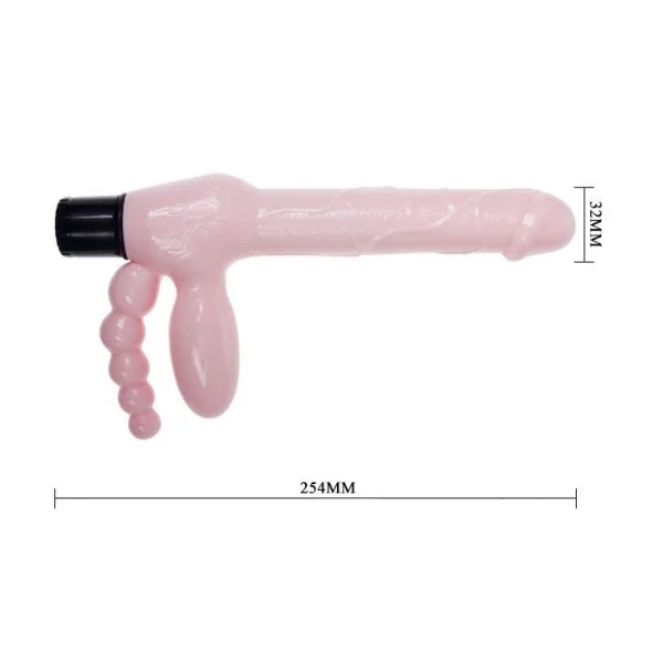 Seilloser TPR-Gurt mit Vibration und Analstimulation 25.4 cm von Baile kaufen | Fesselliebe