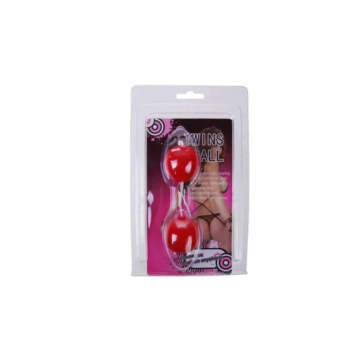 Zwillingsblle Lila Chinesische Bälle Unisex von Baile Stimulating kaufen | Fesselliebe