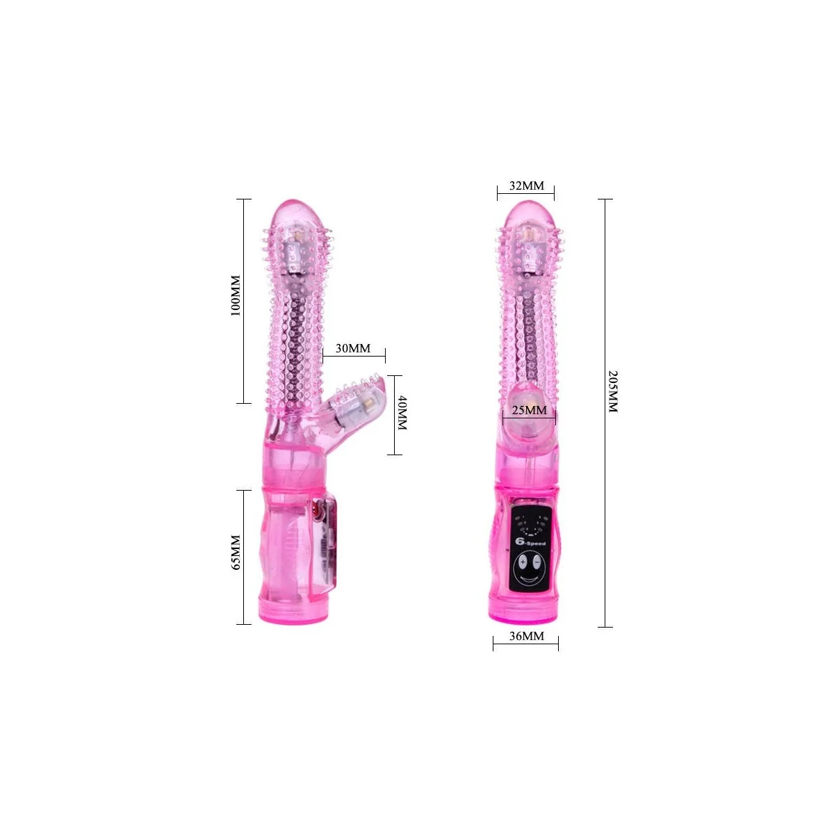 Intimer Liebhaber Tease Lila Vibrator von Baile Rotations kaufen | Fesselliebe