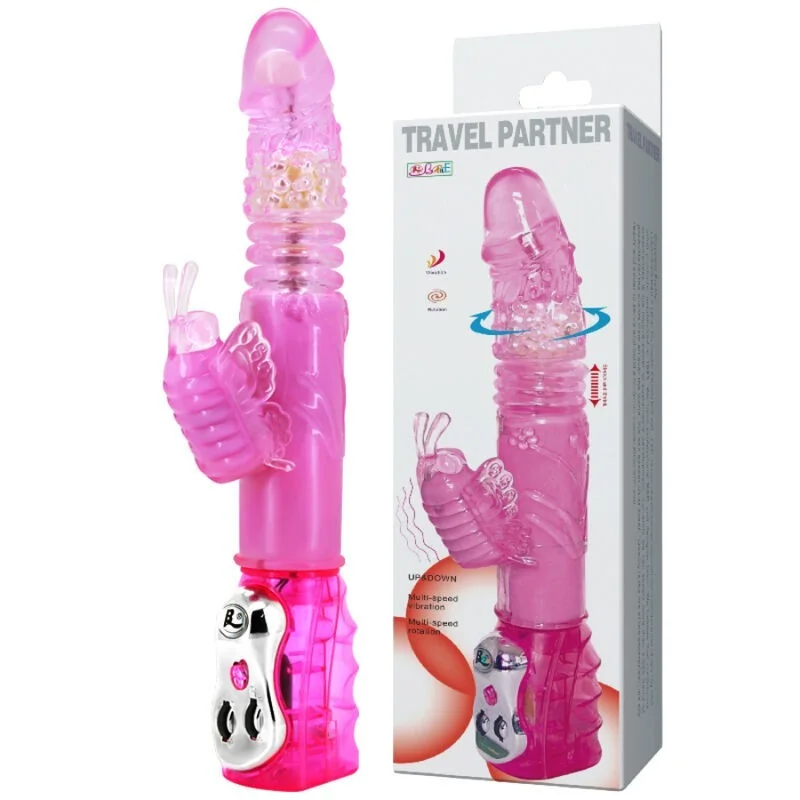 Travel Partner Up & Down Rotator Hase Rosa von Baile Rotations kaufen | Fesselliebe