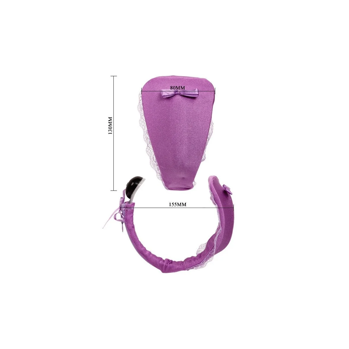 Tanga mit Vibrator mit Flieder mit Fernbedienung von Baile Stimulating kaufen | Fesselliebe