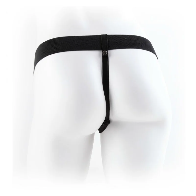 11 Hollow Strap-On Vibrieren mit Hoden 27,9cm Fleisch von Fetish Fantasy Series kaufen | Fesselliebe