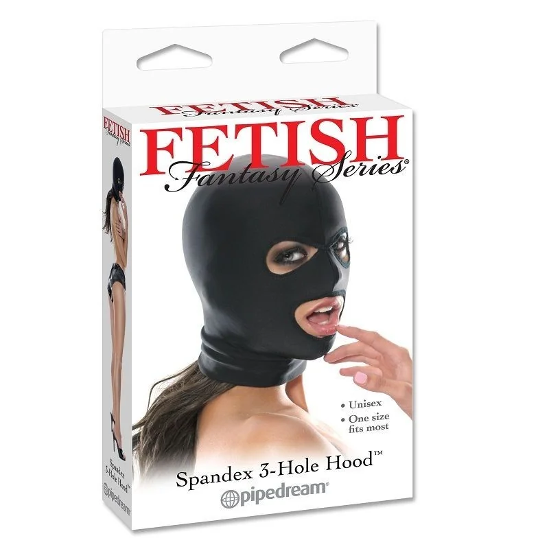 Spandex 3-Loch-Kapuze von Fetish Fantasy Series kaufen | Fesselliebe 2