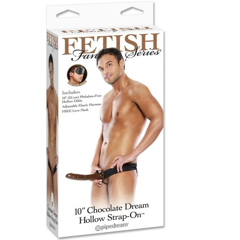 Chocolate Dream Hohl Strap-On von Fetish Fantasy Series kaufen | Fesselliebe