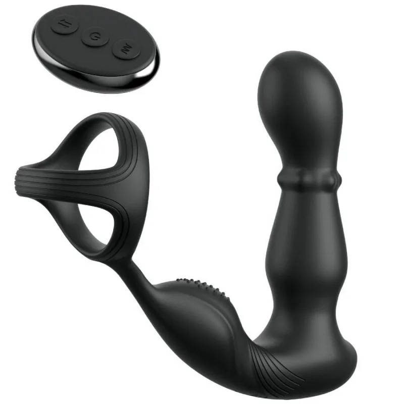 VIBRIERENDER ANALRING UND MASSAGER MIT FERNBEDIENUNG VON ANAL FANTASY ELITE COLLECTION