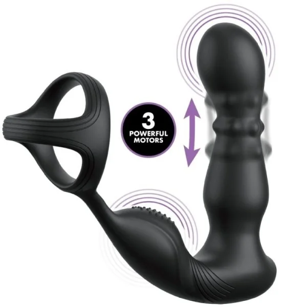 VIBRIERENDER ANALRING UND MASSAGER MIT FERNBEDIENUNG VON ANAL FANTASY ELITE COLLECTION
