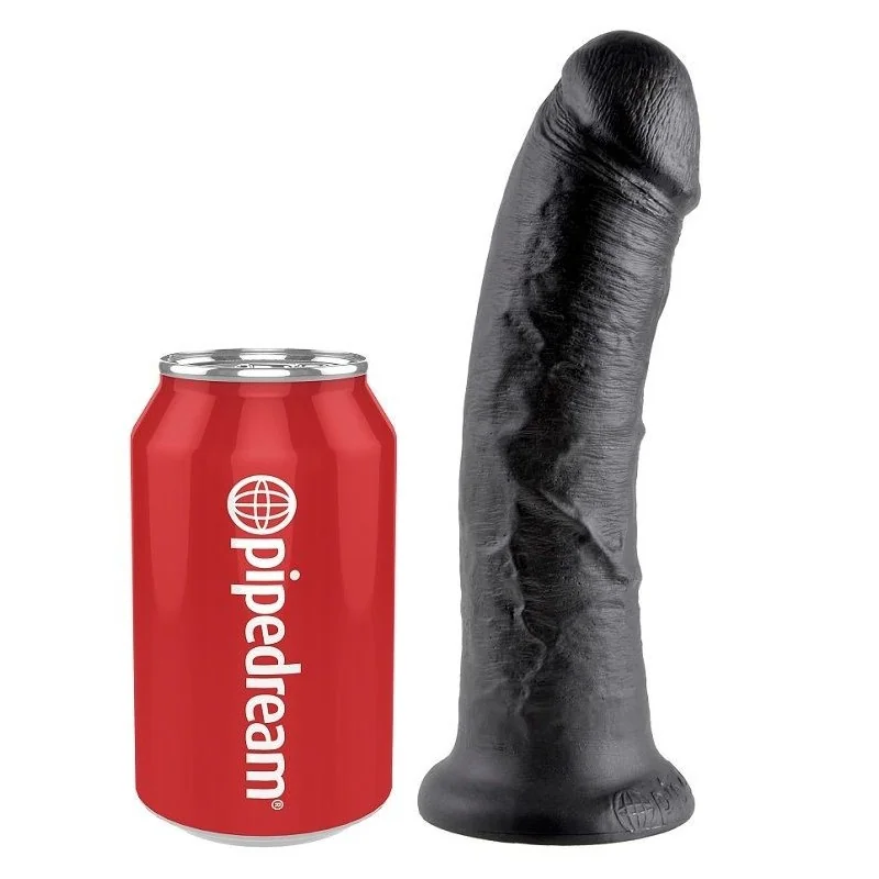 8 Dildo Schwarz 20.3 cm von King Cock kaufen | Fesselliebe 2