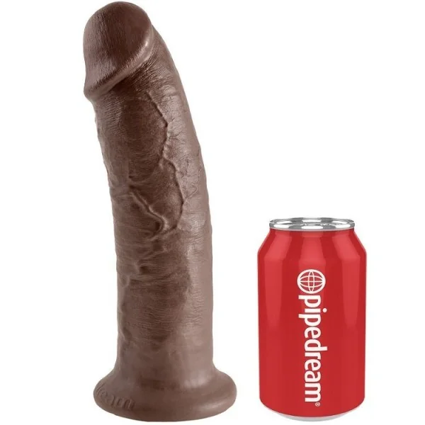 10 Dildo Braun 25.4 cm von King Cock kaufen | Fesselliebe