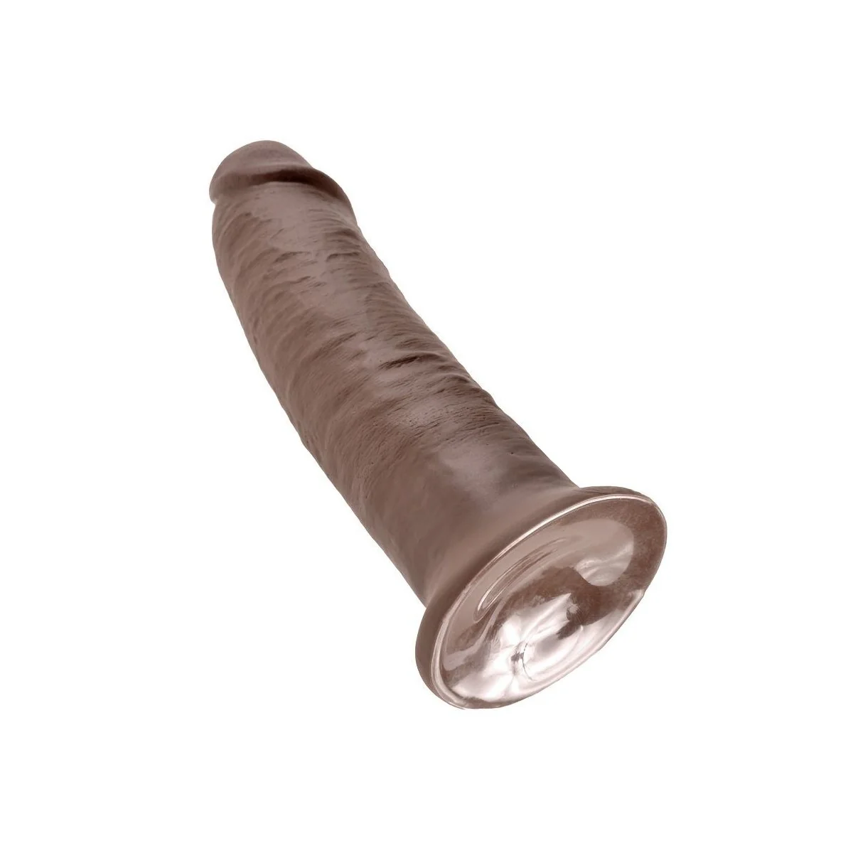 10 Dildo Braun 25.4 cm von King Cock kaufen | Fesselliebe