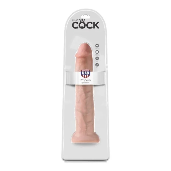 Realistischer Dildo 33 cm von King Cock kaufen | Fesselliebe