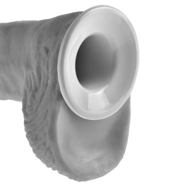 28 cm Hohles Strap-On-Strumpfsystem Fleisch von King Cock kaufen | Fesselliebe