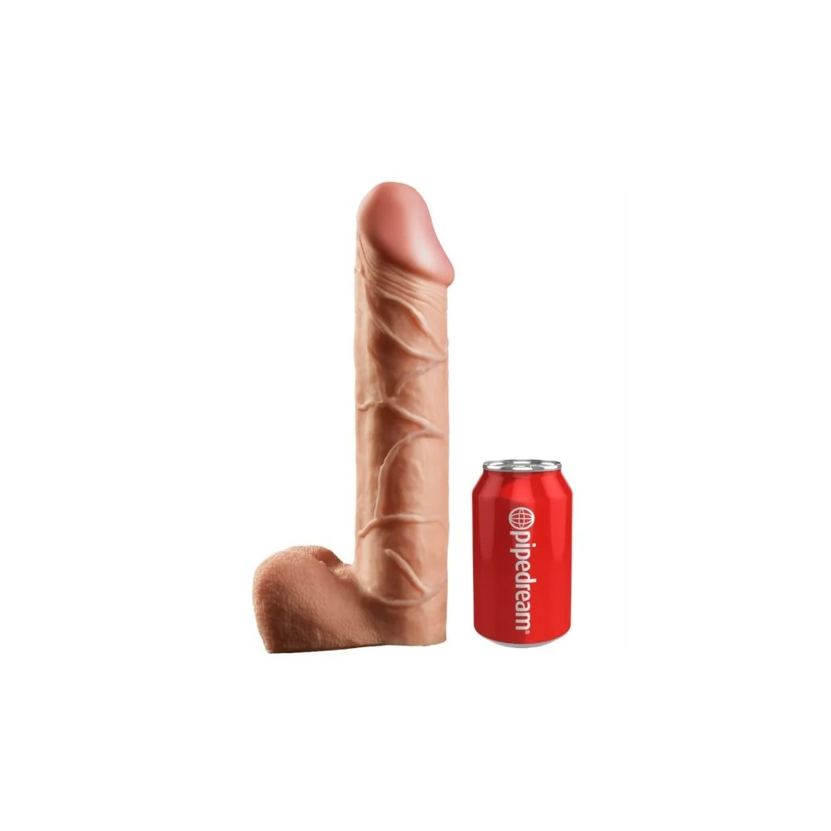 30,5 cm Hollow Strap-On Suspender System - Fleisch von King Cock kaufen | Fesselliebe