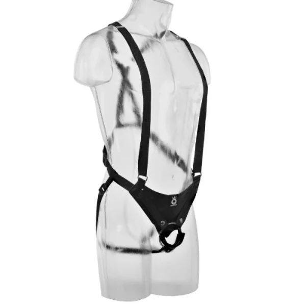 30,5 cm Hollow Strap-On Suspender System - Fleisch von King Cock kaufen | Fesselliebe