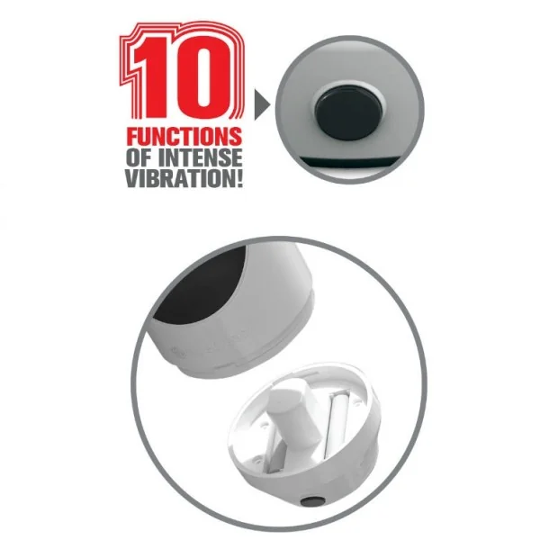 Pipedream Mega Grip Vagina Masturbator Vibrator von Extreme Toyz kaufen | Fesselliebe