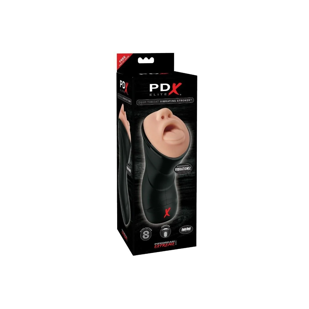 Deep Throat Vibrierender Stroker von Pdx Elite kaufen | Fesselliebe
