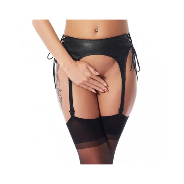 Leder-Strumpfhaltergürtel Verstellbar von Bondage Play | Fesselliebe.de