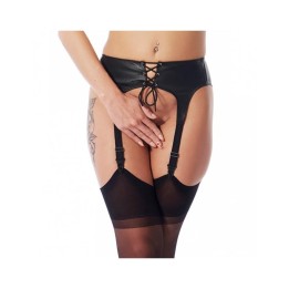 Leder-Strumpfhaltergürtel Verstellbar von Bondage Play | Fesselliebe.de