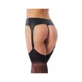 Leder-Strumpfhaltergürtel Verstellbar von Bondage Play