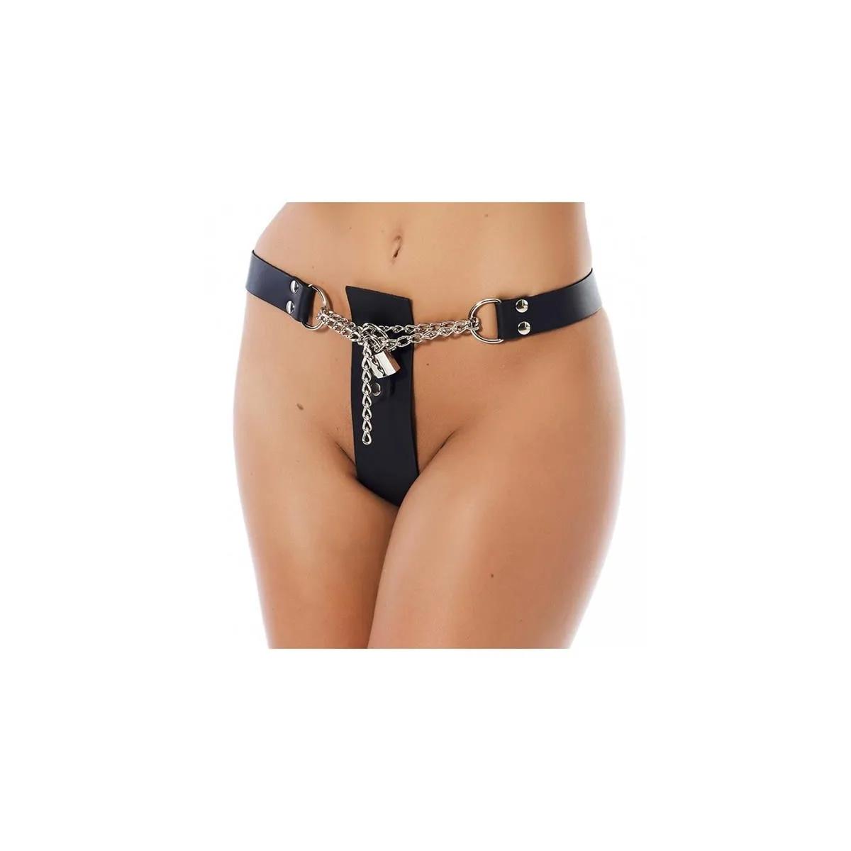 Keuschheitsslip mit Vorhängeschlössern von Bondage Play | Fesselliebe.de