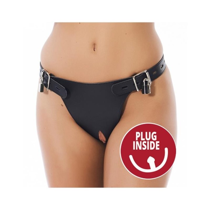 Keuschheitsslip mit Analdildo von Bondage Play | Fesselliebe.de