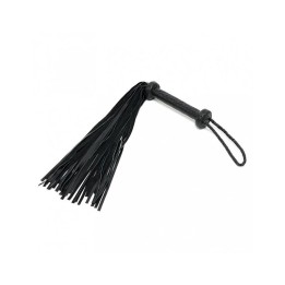 Geflochtene Lederpeitsche, Schwarz von Bondage Play | Fesselliebe.de