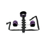 Set Halsband mit Manschetten Lila von Bondage Play | Fesselliebe.de