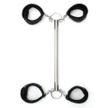 Spreizstange mit Abnehmbaren 4 Manschetten Schwarz von Bondage Play