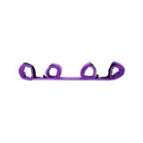 Spreizstange mit 4 Manschetten Lila von Bondage Play | Fesselliebe.de