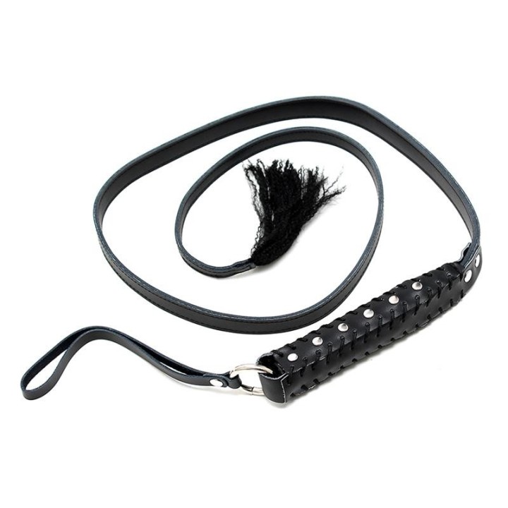 Peitsche Leder 130 cm von Bondage Play | Fesselliebe.de