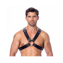 Verstellbarer Ledergeschirr mit Schnallen von Bondage Play | Fesselliebe.de