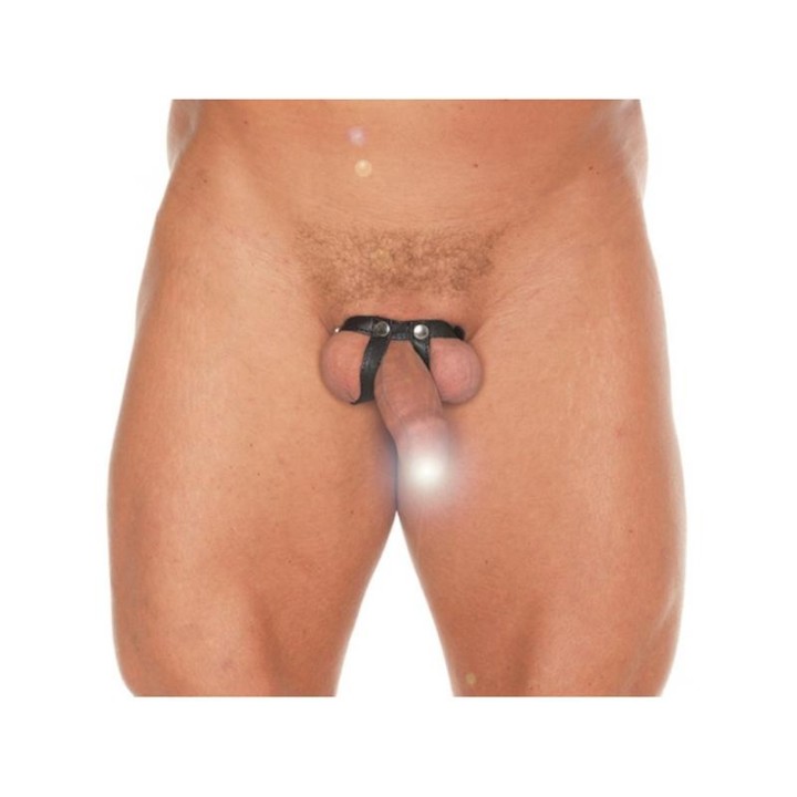 Leder-Hodenband von Bondage Play | Fesselliebe.de