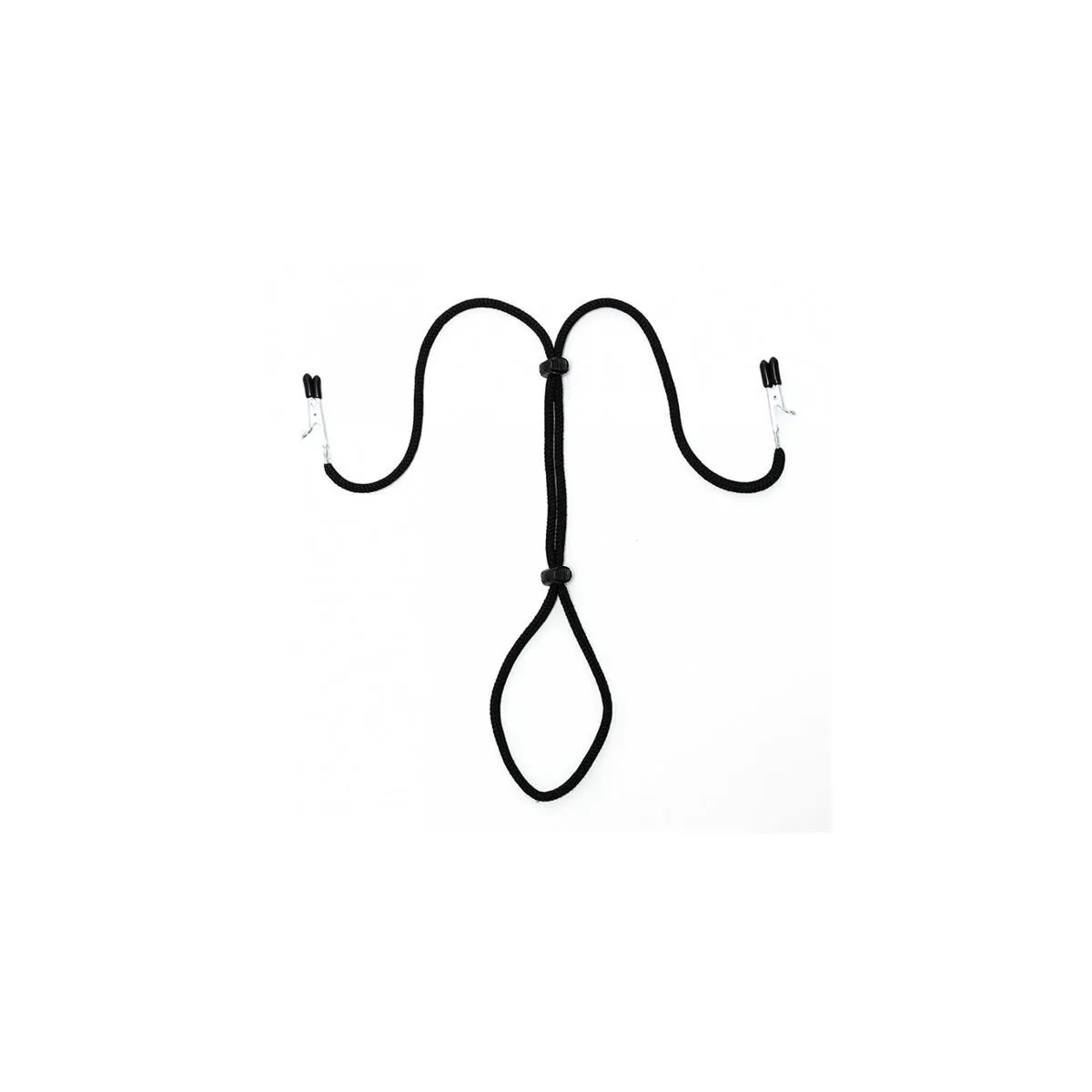 Nippelklemmen mit Penisschnur von Bondage Play | Fesselliebe.de