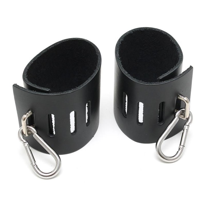 Fesseln aus Leder Verstellbar von Bondage Play | Fesselliebe.de