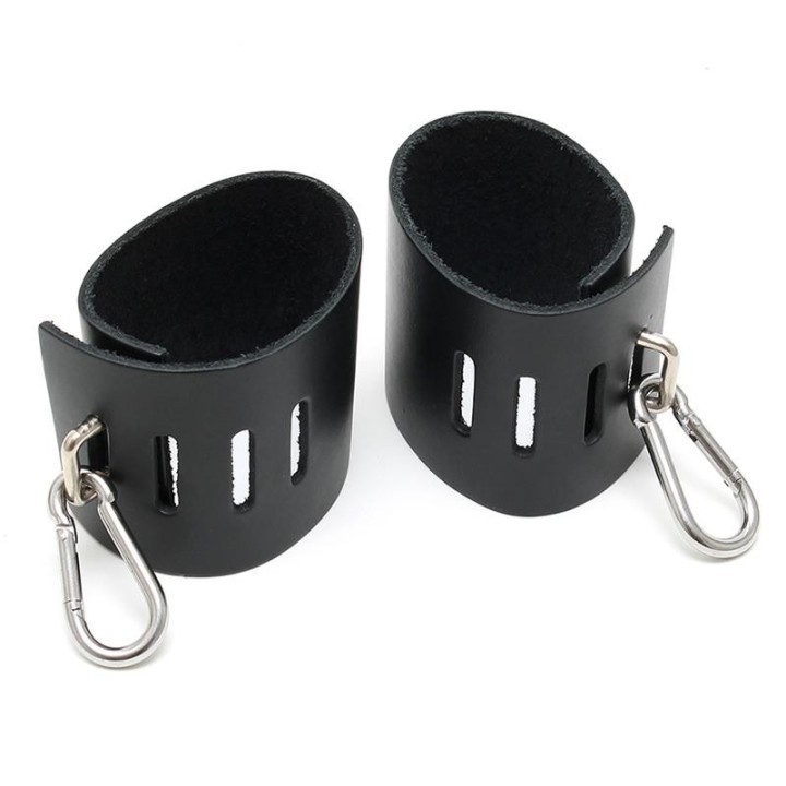 Fesseln aus Leder Verstellbar von Bondage Play | Fesselliebe.de