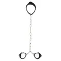 Halsband mit Fesseln, Verstellbar von Bondage Play