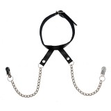 Nippelklemmen mit Halsband von Bondage Play | Fesselliebe.de
