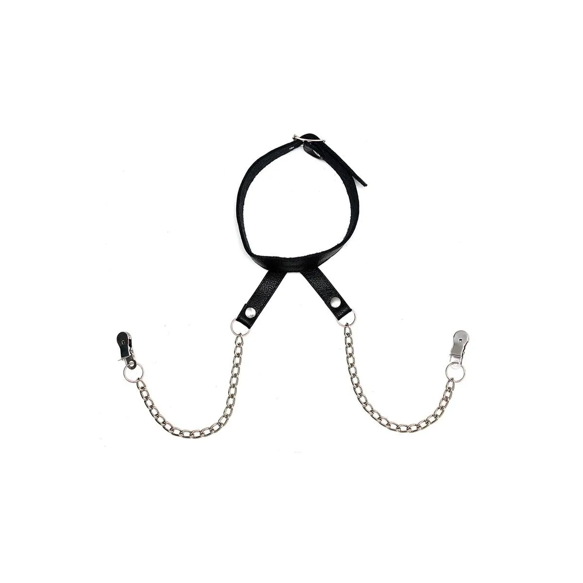Nippelklemmen mit Halsband von Bondage Play | Fesselliebe.de