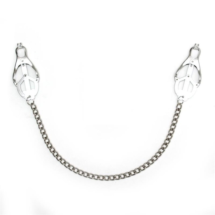 Nippelklemmen mit Kette von Bondage Play | Fesselliebe.de