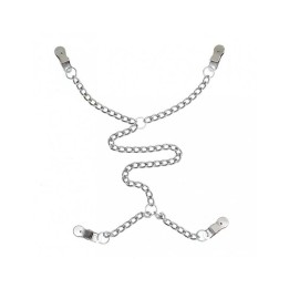 Nippelklemmen mit Schamlippenklemmen von Bondage Play | Fesselliebe.de