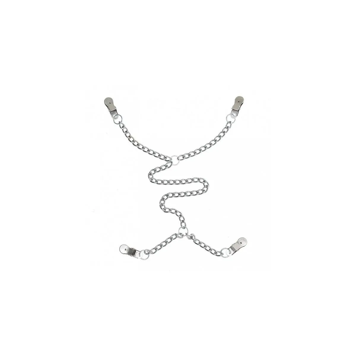 Nippelklemmen mit Schamlippenklemmen von Bondage Play | Fesselliebe.de