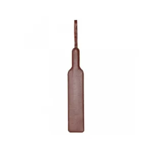 Braunes Lederpaddel von Bondage Play