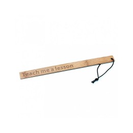 Paddel „TEACH Me A Lesson” aus Bambus von Bondage Play | Fesselliebe.de